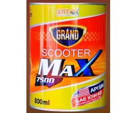 DẦU NHỜN XE GA GRAND SCOOTER  MAX 7500 SAE IOW40 API SM  (LIÊN HỆ: 0909179868)